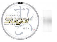 Tresse carnassier Dragon Sugoi Superthin P.E. Braid White 135m 0.061mm