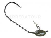 Têtes plombées Strike King Tour Grade Mag Jig Head #5/0 | 3/4oz - Green Pumpkin