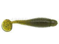 Leurre souple Lunker City Grubster 7cm - #227 Green Pumpkin/ Watermelon
