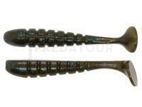 Leurres X Zone Lures Pro Series Swammer 4" 10cm - Green Pumpkin Blue Flake