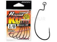 Hameçons Decoy Ringed Kg Hook Worm417 NS Black - #2