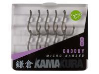 Hameçons Korda Kamakura Choddy Micro Barbed #8