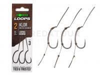 Hameçons Korda Loop Rigs Klor Micro Barbed #2 50lb 22kg 3pcs