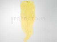 Hareline Dubbin Flat Wing Saddles - #383 UV2 Pastel Yellow