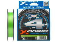 Tresse YGK X-Braid Braid Cord X4 150m #3.0/0.296mm 40lb/18.0kg