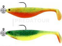 Leurres ShadTeez R 'N R 9cm 7g #4/0 2pcs - Dark Water Mix 1