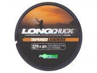 Nylon Korda LongChuck Tapered Leaders Clear 12-30lb/0.30-0.47mm 5x10m