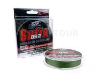 Tresse Sufix 832 Advanced Superline 120m 0.15mm - low vis green