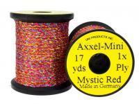 Uni Axxel-Mini Flash Tinsel Flash 1 Strand 17 yds - Mystic Red