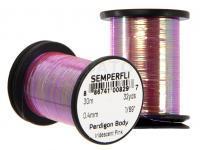 Semperfli Perdigon Body 30m 32yds 0.4mm 1/69" - Iridescent Pink