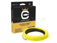 Soie mouche Cortland Competition Series FO-Tech Type 7 Intermediate | Black/Yellow | 130ft | WF5/6S/I