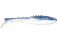 Leurre souple Dragon Lunatic Pro 7.5cm - White/Clear | Blue Glitter
