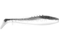 Leurre souple Dragon Lunatic Pro 8.5cm - White/Clear | Black Glitter