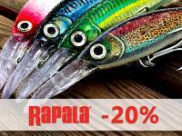 Mega Discount -20% sur Rapala, Fishup et DAM ! Nouveaux leurres Westin Jerkbaits