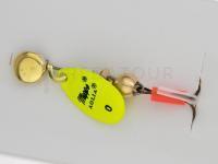 Cuiller Tournante Mepps Aglia Fluo #0 | 2.5g - Chartreuse