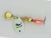 Cuiller Tournante Mepps Aglia Fluo #0 | 2.5g - Phospho