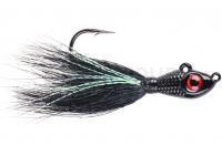 Leurre Mustad Big Eye Bucktail Jig 7g  1/4oz - Black