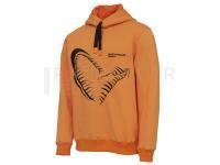 Pull Savage Gear Mega Jaw Hoodie Sun Orange - XXL