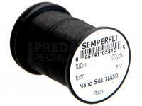 Thread Semperfli Nano Silk 100D Predator 6/0 100m 109yds - Black