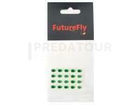 Future Fly 3D Epoxy Eyes Teardrop 7mm - FL. Green