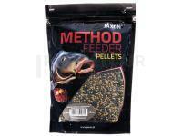 Pellet Jaxon Method Feeder 500g 2mm - BANANA/VANILLA/CHOCOLATE