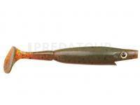 Leurre souple Strike Pro Piglet Shad 10cm | C017 Motor Oil Pepper