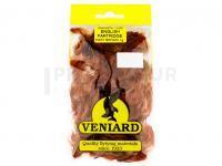 Plumes Veniard Grey English Partridge Neck - Fiery Brown