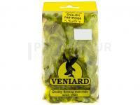 Plumes Veniard Grey English Partridge Neck - Fl Yellow