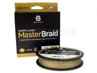 Tresse Cortland Master Braid 150 yds Bronze 10lb | .006 in | .152 mm