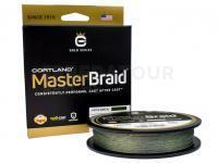 Tresse Cortland Master Braid 150 yds Moss Green 15lb | .009 in | .229 mm