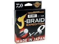 Tresse Daiwa J-Braid Expedition x8E Smash Orange 300m - 0.06mm