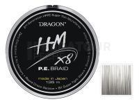 Tresse Dragon HM X8 P.E. Braid Grey 135m 0.10mm