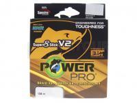 Tresse PowerPro Super 8 Slick V2 Moss Green 135m 0.13mm 8kg