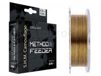 Monofilament Fil Dragon S.H.M Camouflage Method & Feeder 300m 0.22mm