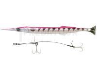 Savage Gear Leurre Souple 3D Line Thru Needlefish Pulse Tail 30cm 66g - Pink Barracuda