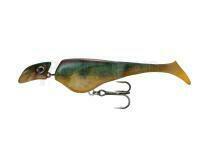 Leurre Headbanger Shad 11 cm Suspending - Motoroil/green