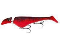 Leurre Headbanger Shad 22cm Suspending - Red/Black