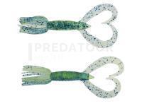 Leurre Keitech Little Spider 3.0 inch | 76mm - LT Blue x Chart