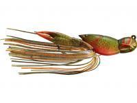 Leurre Live Target Hollow Body Craw Jig 5cm 21g - Olive/Orange