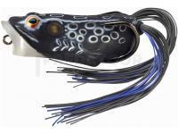 Leurre Live Target Hollow Body Frog Popper 5cm 10.5g - Black/Black