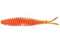 Quantum Leurre Souple Magic Trout T-Worm V-Tail 6.5cm Cheese - neon orange