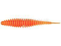 Quantum Leurre Souple Magic Trout T-Worm I-Tail 6.5cm Garlic - neon orange