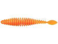 Quantum Leurre Souple Magic Trout T-Worm P-Tail 6.5cm Cheese - neon orange