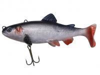 Leurre Jenzi Big Trout Soft-Köder 15cm 65g - Silver Minnow