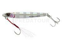 Leurre mer Savage Gear 3D Jig Minnow 7.5cm 20g - Zebra Blue Glow