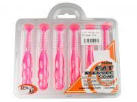 Leurre Souple Reins Fat Rockvibe Shad 4 inch - B30 Clear Pink