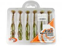 Leurre Souple Reins Fat Rockvibe Shad 4 inch - B36 Scuppernong Chart