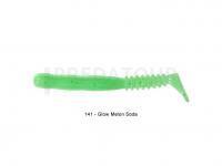 Leurre Souple Reins Rockvibe Shad 2 inch - 141 Glow Melon Soda