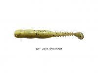 Leurre Souple Reins Rockvibe Shad 2 inch - B08 Green Pumpkin Chart