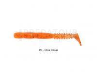 Leurre Souple Reins Rockvibe Shad 3.5 inch - 413 Chika Orange